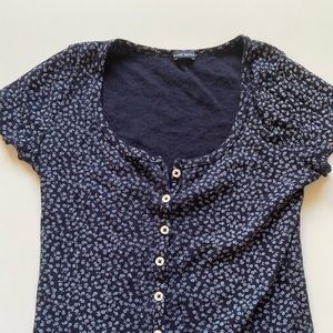 Brandy Melville Zelly Ruffle Top